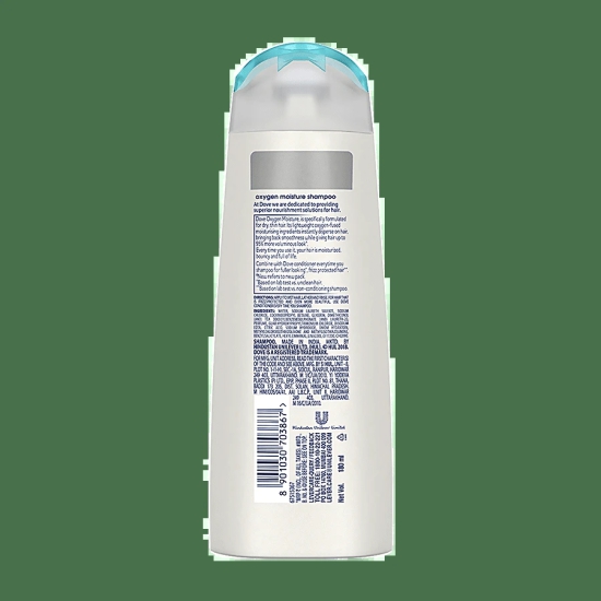 Dove Nutritive Oxygen Moisture Shampoo, 180 ml