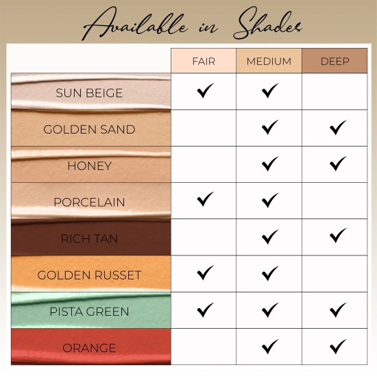 HD Conceal-Rich Tan