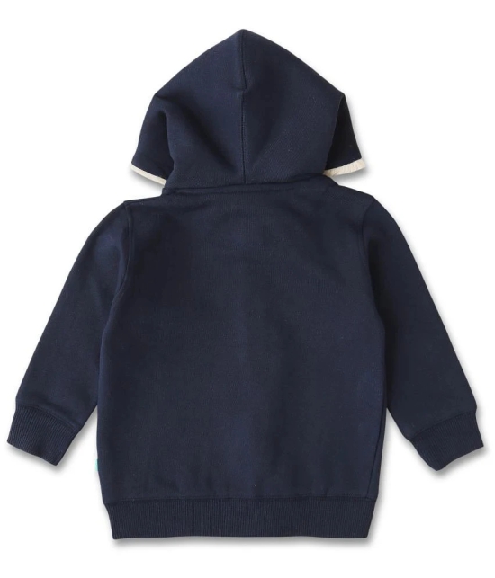 JusCubs Boys Jersey Toddlers Embroidered Hoody - Navy Blue (Pack of 1) - None