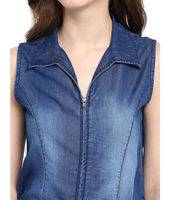 StyleStone Blue Denim Jumpsuit - Single - None