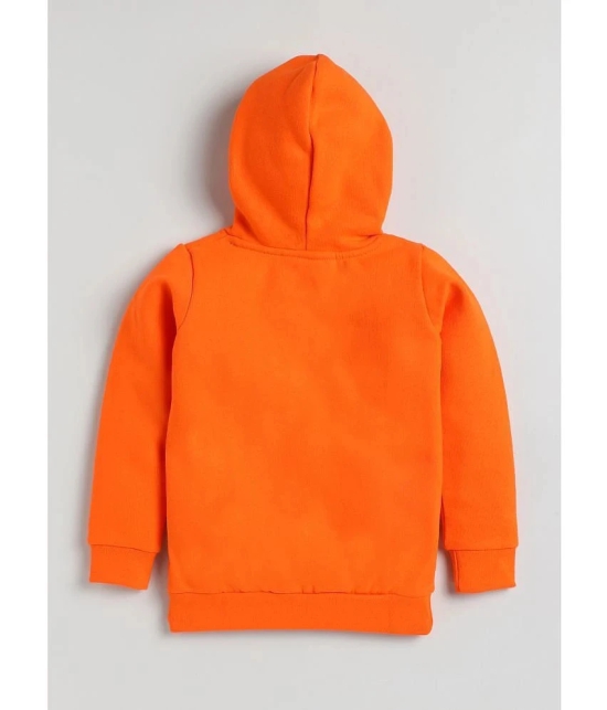 Lazy Shark Pack of 1 Boys Cotton Sweatshirt ( Orange ) - None