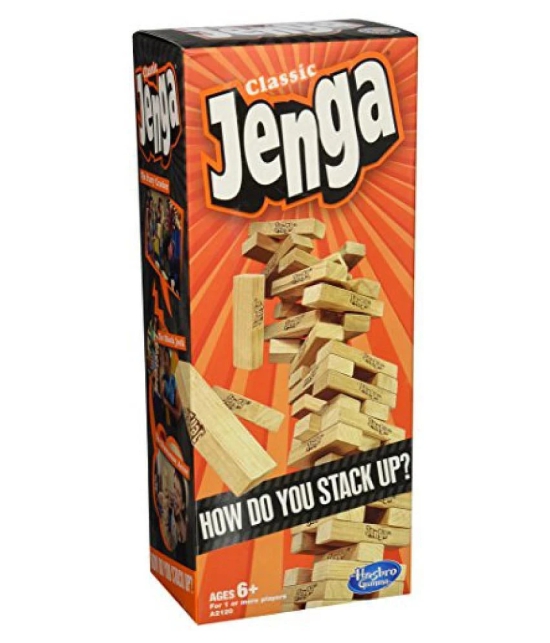 Hasbro Jenga Classic Refresh Game