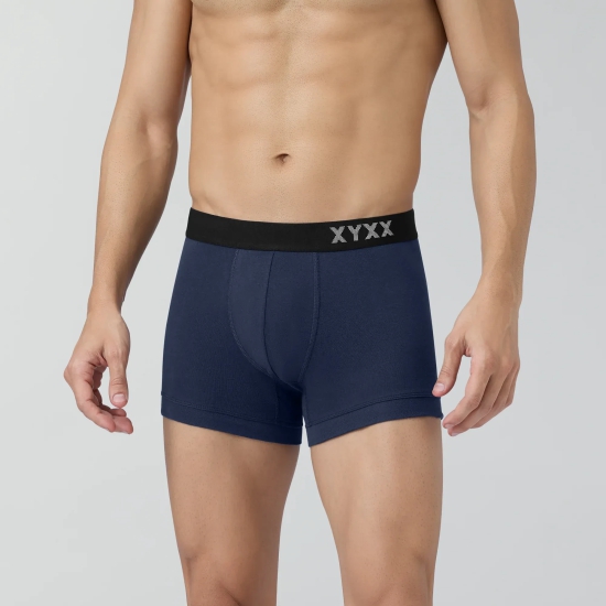 Pace Cotton Rib Trunks Estate Blue M