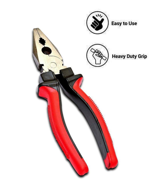 HOMETALES Sturdy Steel tools hardware Combination Plier 8-inch for Home & Professional Use and Electrical Work