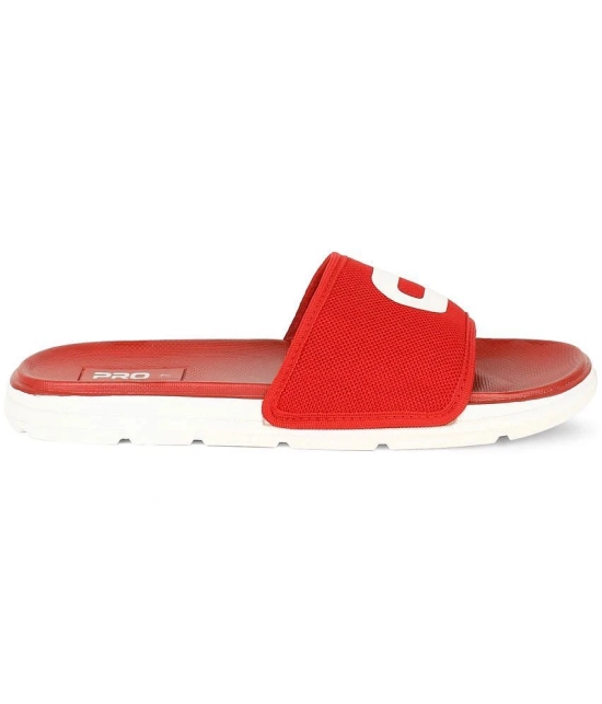 KHADIM Red Slides - None