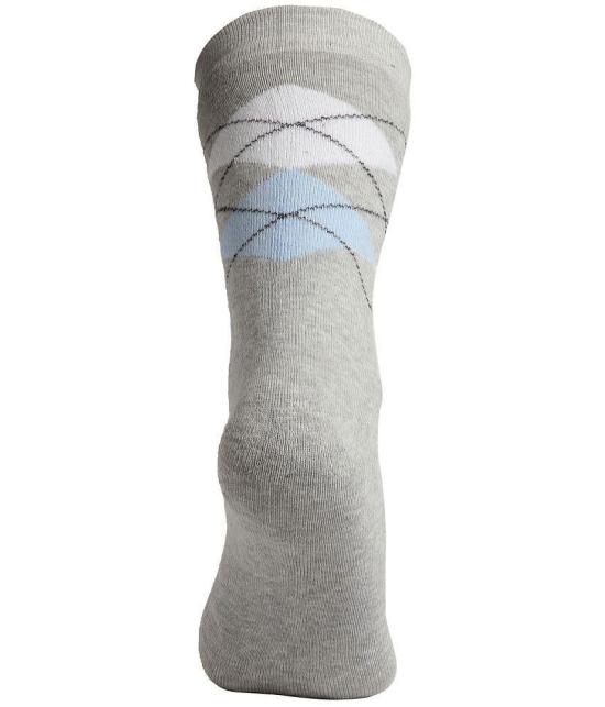 Texlon - Multicolor Cotton Men's Mid Length Socks ( Pack of 3 ) - Multicolor