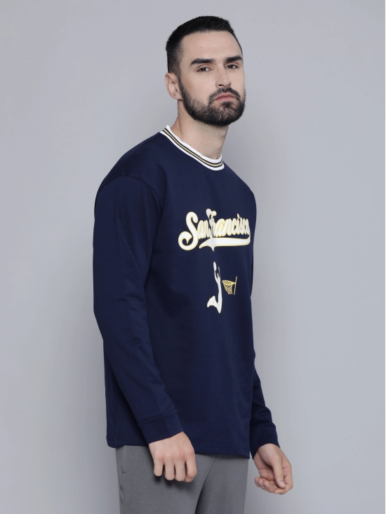 Sanfrancisco Navy FullSleeve T-Shirt-M / Navy