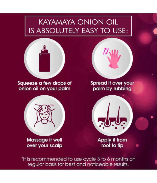 Kayamaya - Anti Hair Fall Onion Oil 100 ml ( Pack of 1 )