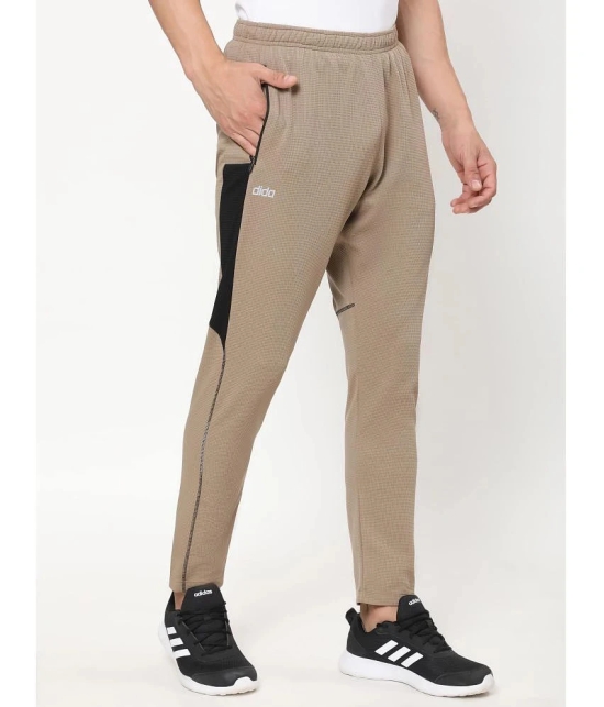 Dida Sportswear Beige Polyester Mens Sports Trackpants ( Pack of 1 ) - None