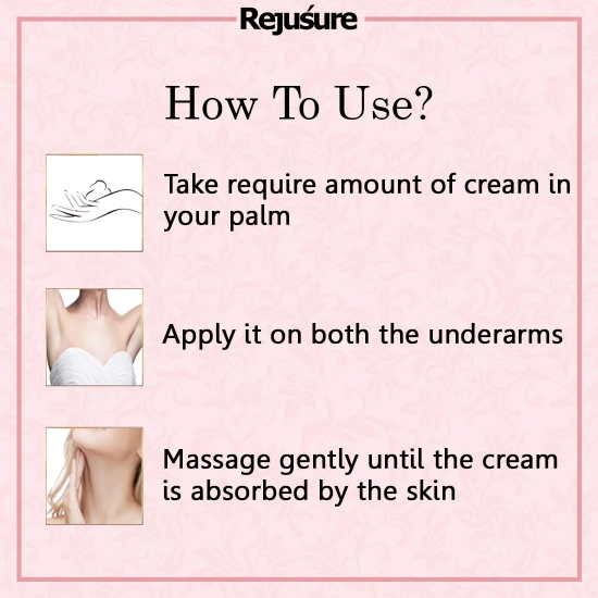 Rejusure Under Arm Cream  Removes Black Spots  Warts  50 gm Pack of 2-Rejusure Under Arm Cream – Removes Black Spots & Warts – 50 gm (Pack of 2)