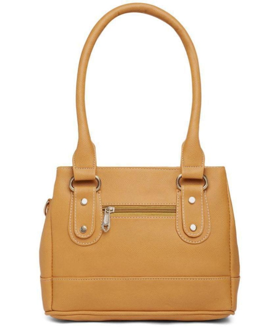 Fostelo - Yellow PU Shoulder Bag - Yellow