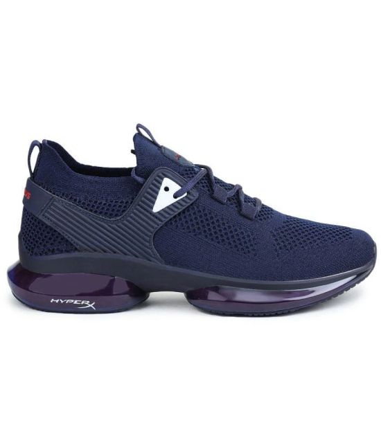 Columbus - FUSE Sports Shoes Navy Mens Sports Running Shoes - None