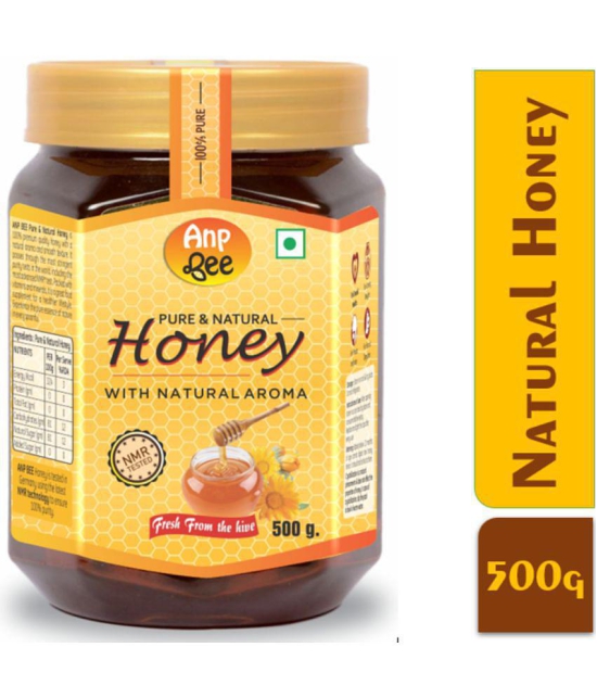 ANP BEE 100% Pure NMR Tested Honey Raw Natural Honey 500 g Pack of 2