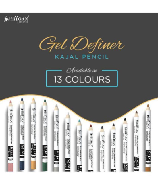 shryoan - Nude Natural Kajal 1 g Pencil ( Pack of 1 )