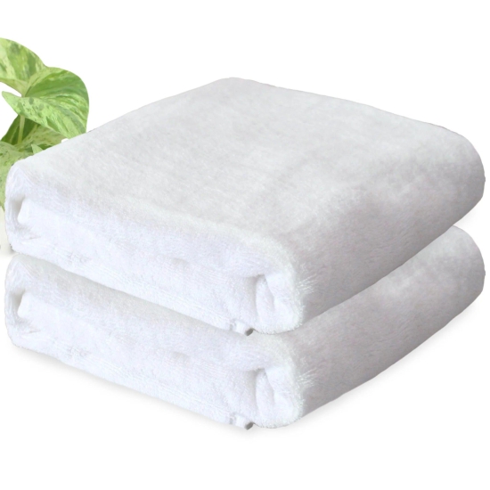 Bamboo Bath Towel 400GSM - Set of 2-Pale Iris | Pale Iris