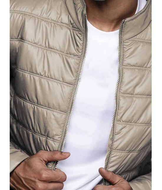 ADORATE Polyester Mens Casual Jacket - Beige ( Pack of 1 ) - None