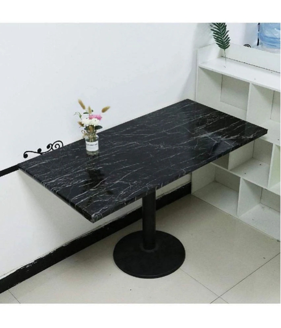 Aluminium Oil Proof Self-Adhesive Anti-Mold and Heat Resistant Kitchen Backsplas PVC Geometric Patterns Wallpapers Black