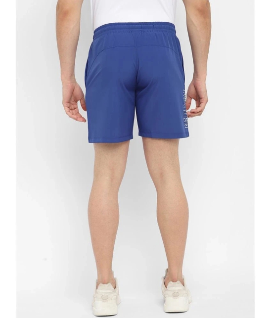 YUUKI - Blue Polyester Mens Running Shorts ( Pack of 1 ) - None