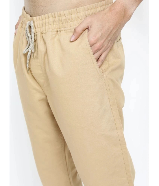 Ketch Regular Flat Mens Joggers - Beige ( Pack of 1 ) - None