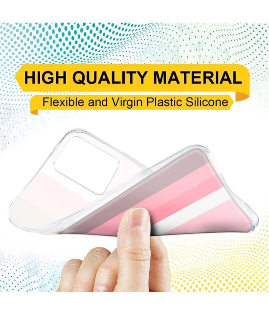 NBOX - Multicolor Silicon Printed Back Cover Compatible For Poco X5 pro ( Pack of 1 )