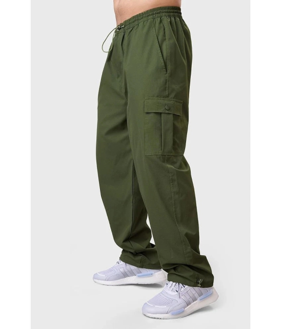 Fuaark Olive Polyester Mens Sports Trackpants ( Pack of 1 ) - None