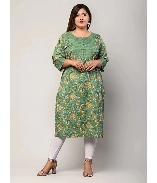 Swasti - Multicolor Cotton Womens Straight Kurti ( Pack of 1 ) - None