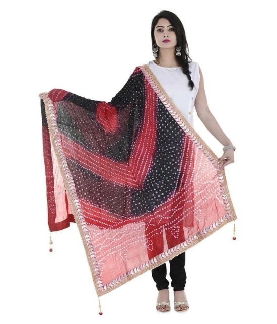 Apratim Multicoloured Art Silk Bandhej Dupatta