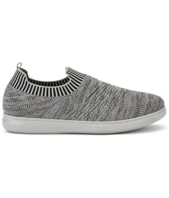 Aqualite Grey Mens Slip-on Shoes - None