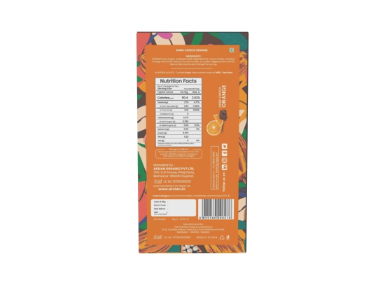 Chocolian Bakers Dark Chocolate Covered Almond Dates, Dark Chocolate with Rose & Pistachio, Dark Orange Chocolate Bar | 100% Veg | Eggless |