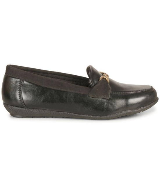 Ishransh - Black Women''s Loafers - None