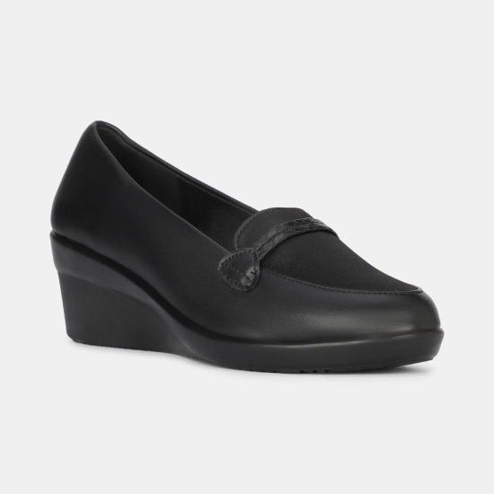 Bata Black Loafer For Women BLACK size 5