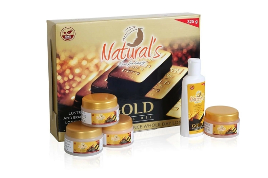 Naturals Care For Beauty - Gold Facial Kit Pack (325 g)