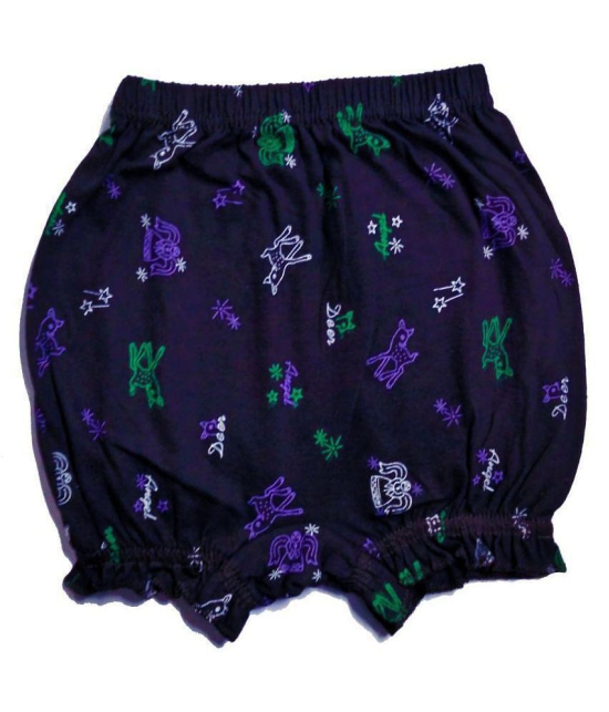 HAP - Multi Cotton Girls Bloomers ( Pack of 10 ) - None