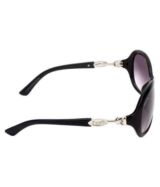 Creature - Black Oval Sunglasses ( Pack of 1 ) - Medium