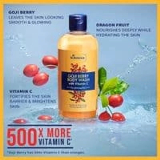 St.Botanica Goji Berry Body Wash with Vitamin C, For Glowing Skin + MyGlamm 10% Niacinamide Clarifying Serum