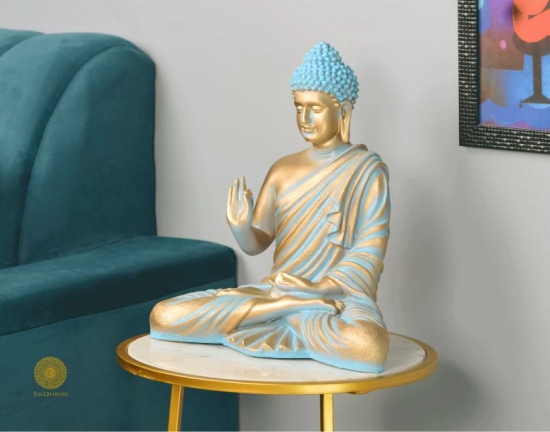 Lord Buddha Statue-Blue