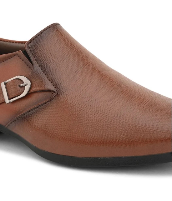 Sir Corbett Tan Mens Slip On Formal Shoes - None