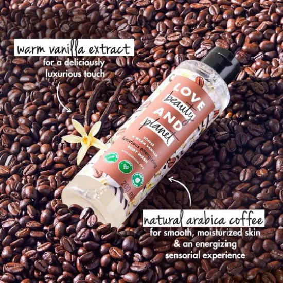 Coffee & Warm Vanilla Sulfate Free Body Wash - 200 ml