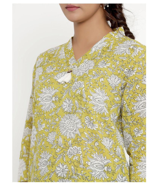 miravan Cotton Regular Tops - Yellow - XL