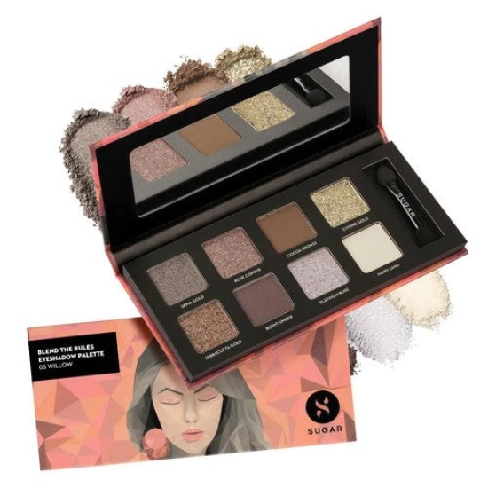 Blend the Rules Eyeshadow Palette - 05 Willow (Dainty Browns)