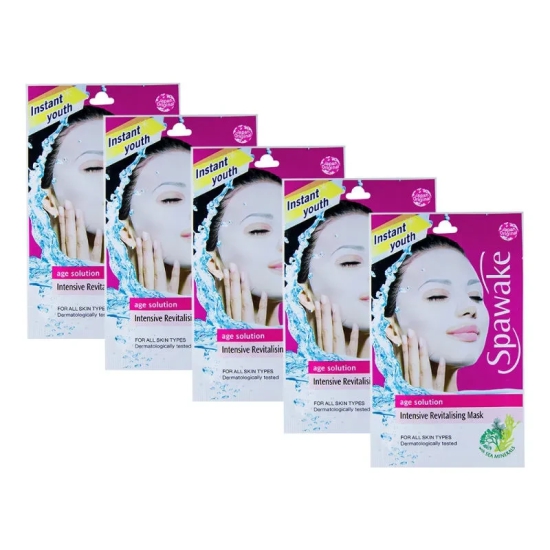 Spawake Age Solution Intensive Revitalising Mask - Pack of 5 (5 pcs)-5 pcs