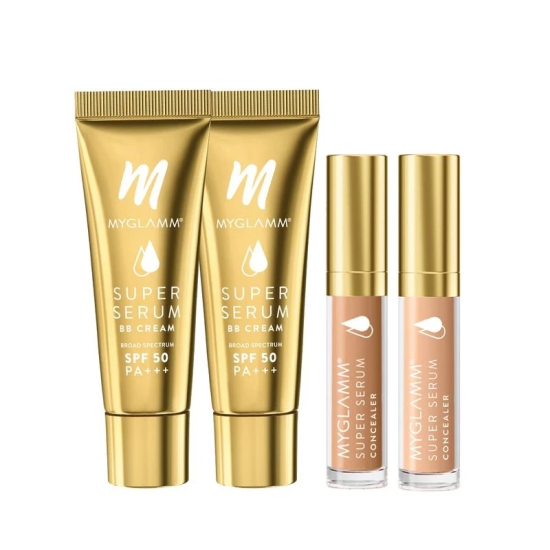 MyGlamm Super Serum Concealer + Super Serum BB cream 15g