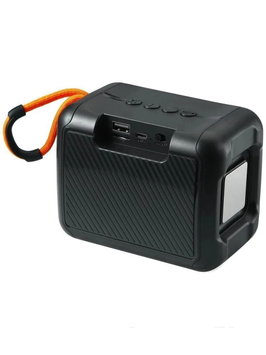 MZ M408SP 5 W Bluetooth Speaker Bluetooth V 5.0 with SD card Slot Playback Time 6 hrs Black - Black