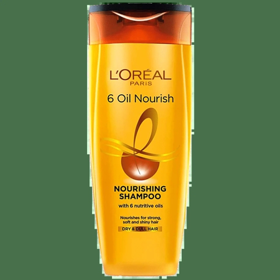 Loreal Paris 6 Oil Nourish Shampoo - Scalp + Hair, Dry & Dull Hair, 180 Ml(Savers Retail)