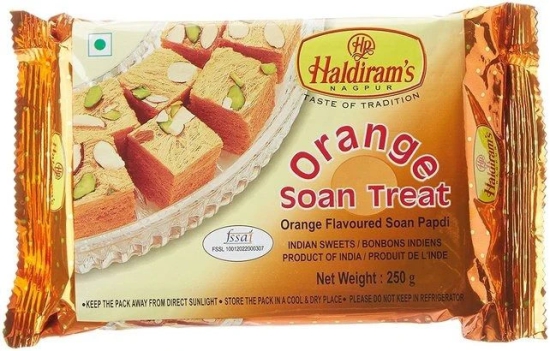 Haldirams Nagpur Orange Soan Papdi 250 gm