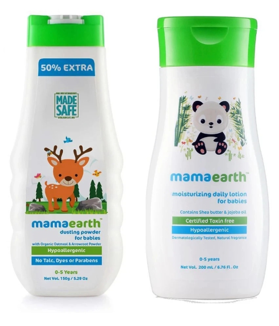 Mamaearth Natural Baby Powder 150 g ( 2 pcs )