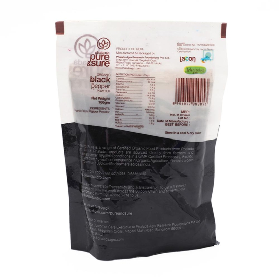 PPAS BLACKPEPPER POWDER 100GM