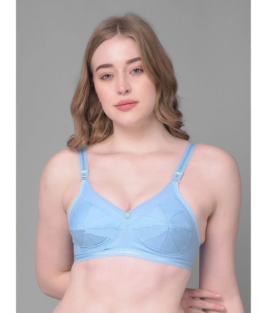 Dollar Missy Blue Cotton Non Padded Womens Everyday Bra ( Pack of 1 ) - None