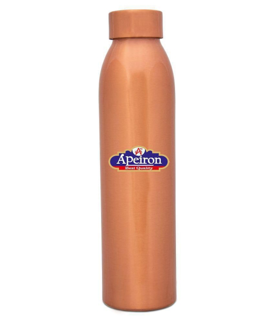 APEIRON Ayurveda Copper 1000 mL Water Bottle set of 1 - Copper