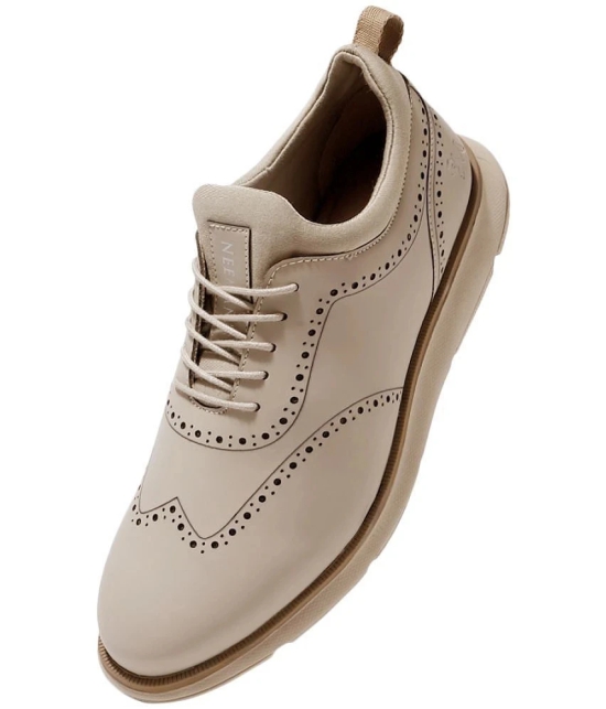 Neemans Beige Mens Sneakers - None